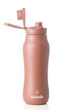 Nahiade Curve – Gourde Sport Isotherme Inox 710ml – Sans BPA – Cappuccino